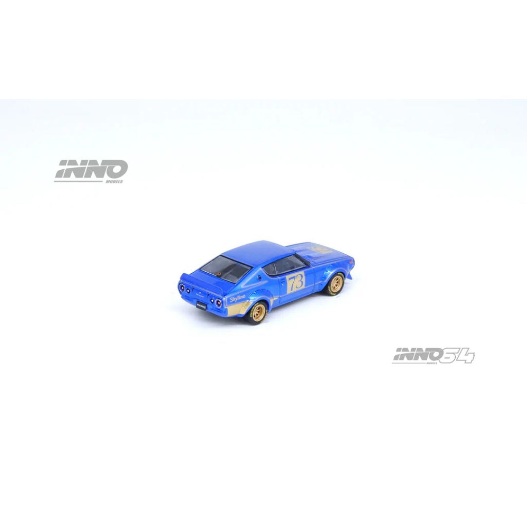 Inno 64 Nissan Skyline 2000 GT-R (KPGC110) Racing Concept Metallic Blue
