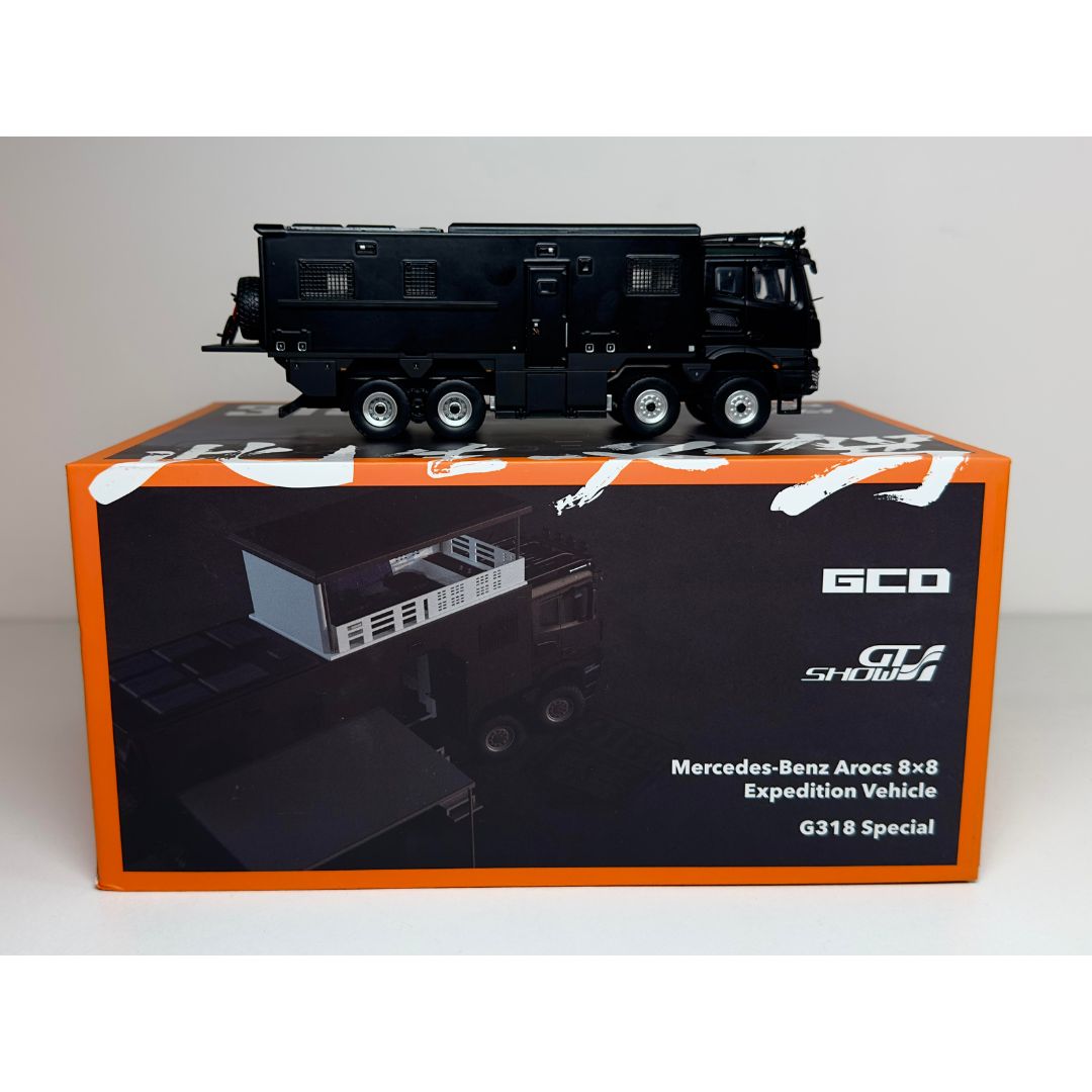 *PRE-ORDER* GCD Mercedes-Benz Aroc 8x8 Expedition Vehicle G318 Special | 2026 GT Show