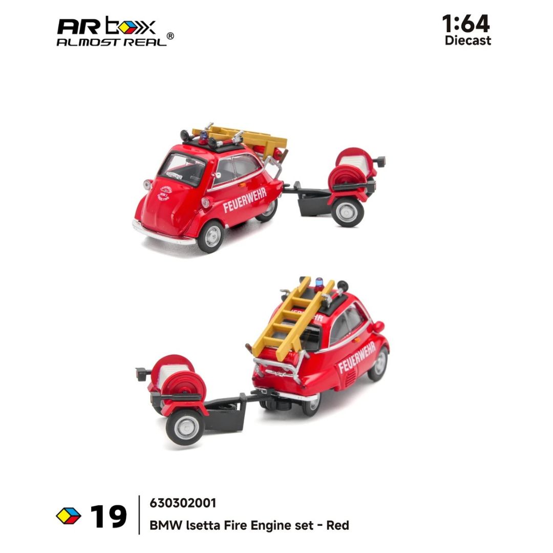 *PRE-ORDER* Almost Real BMW Isetta Fire Engine Set | 2026 GT Show