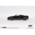 Mini GT Bugatti W16 Mistral Black - 1058