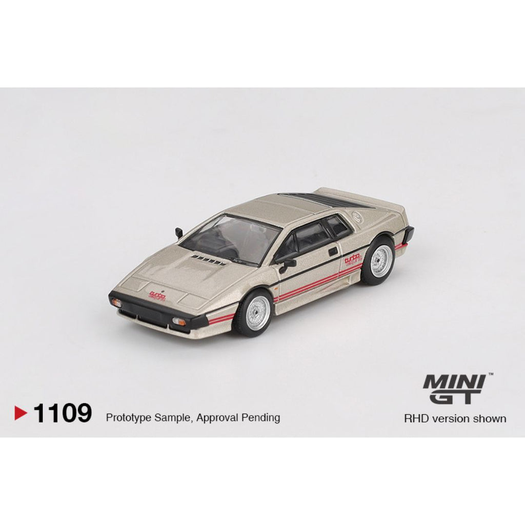 Mini GT Lotus Esprit Turbo Metallic Silver - 1109