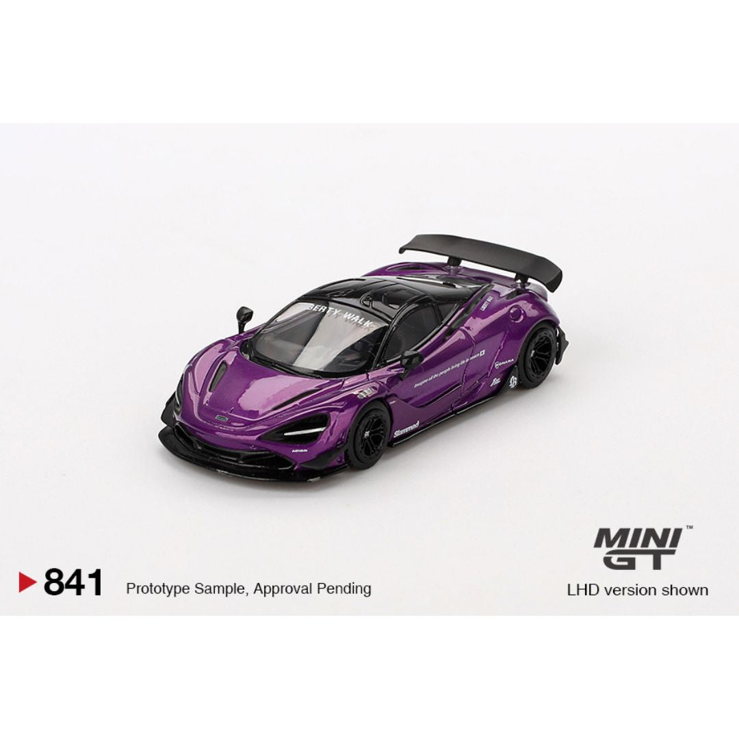 Mini GT McLaren 720S LB★Works Purple - 841