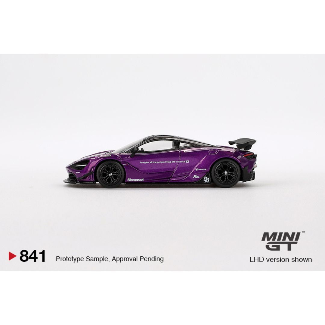 Mini GT McLaren 720S LB★Works Purple - 841