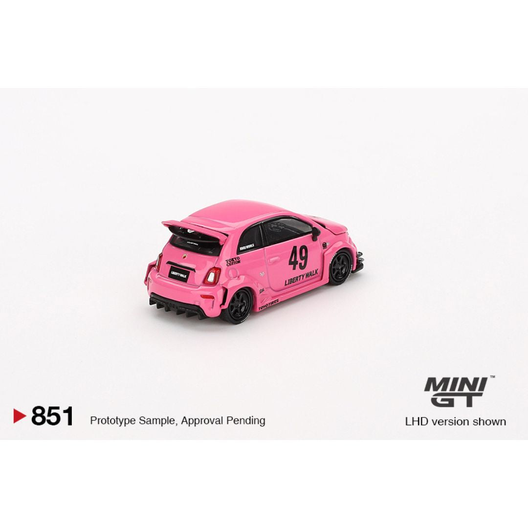 Mini GT ABARTH 595 LB-WORKS x Abas Works - 851