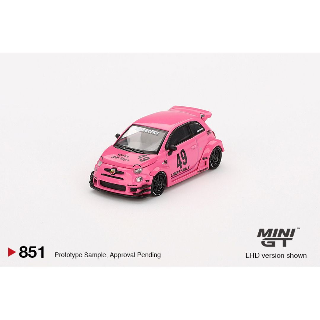 Mini GT ABARTH 595 LB-WORKS x Abas Works - 851