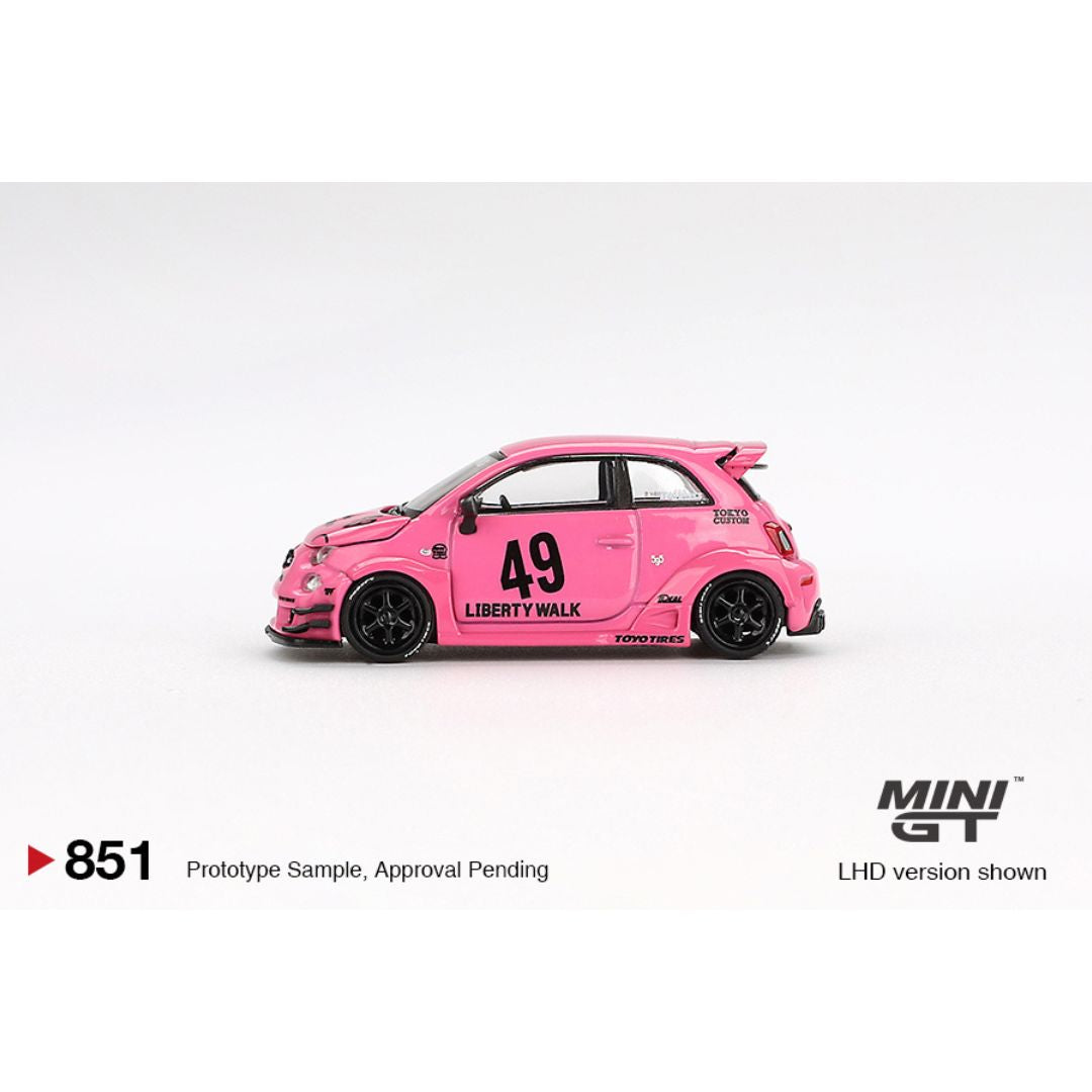 Mini GT ABARTH 595 LB-WORKS x Abas Works - 851