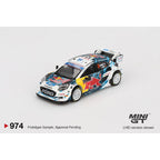Mini GT Ford Puma Rally1 #13 M-Sport Ford WRT 2024 Rally Monte Carlo - 974
