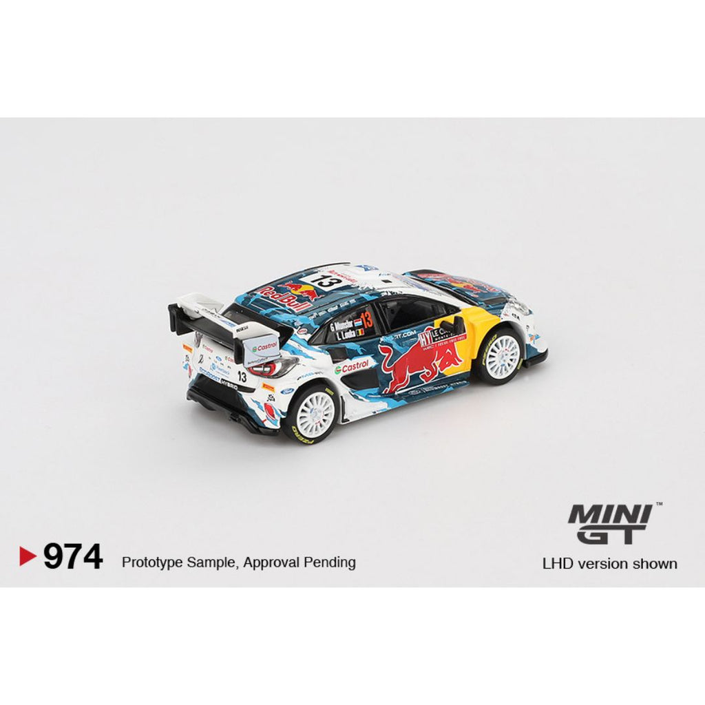 Mini GT Ford Puma Rally1 #13 M-Sport Ford WRT 2024 Rally Monte Carlo - 974