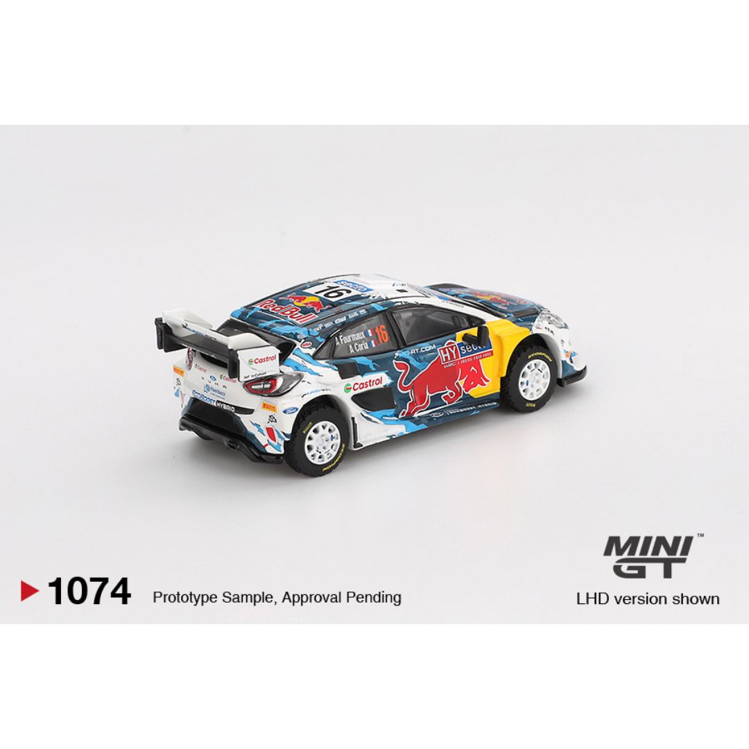 Mini GT Ford Puma Rally1 #16 M-Sport Ford WRT 2024 Rally Finland 3rd Place - 1074