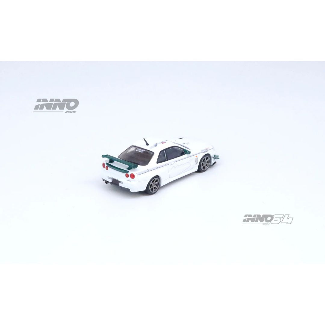 Inno 64 Nissan Skyline GT-R (R34) V-Spec Tuned by Mine's - White
