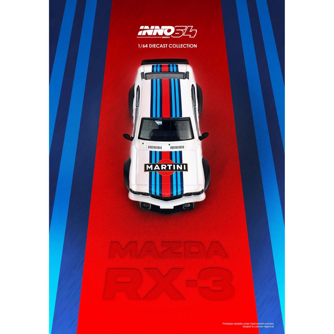 Inno 64 Mazda Savanna RX3 Martini Racing Livery