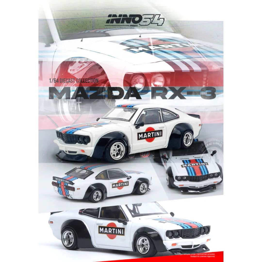 Inno 64 Mazda Savanna RX3 Martini Racing Livery