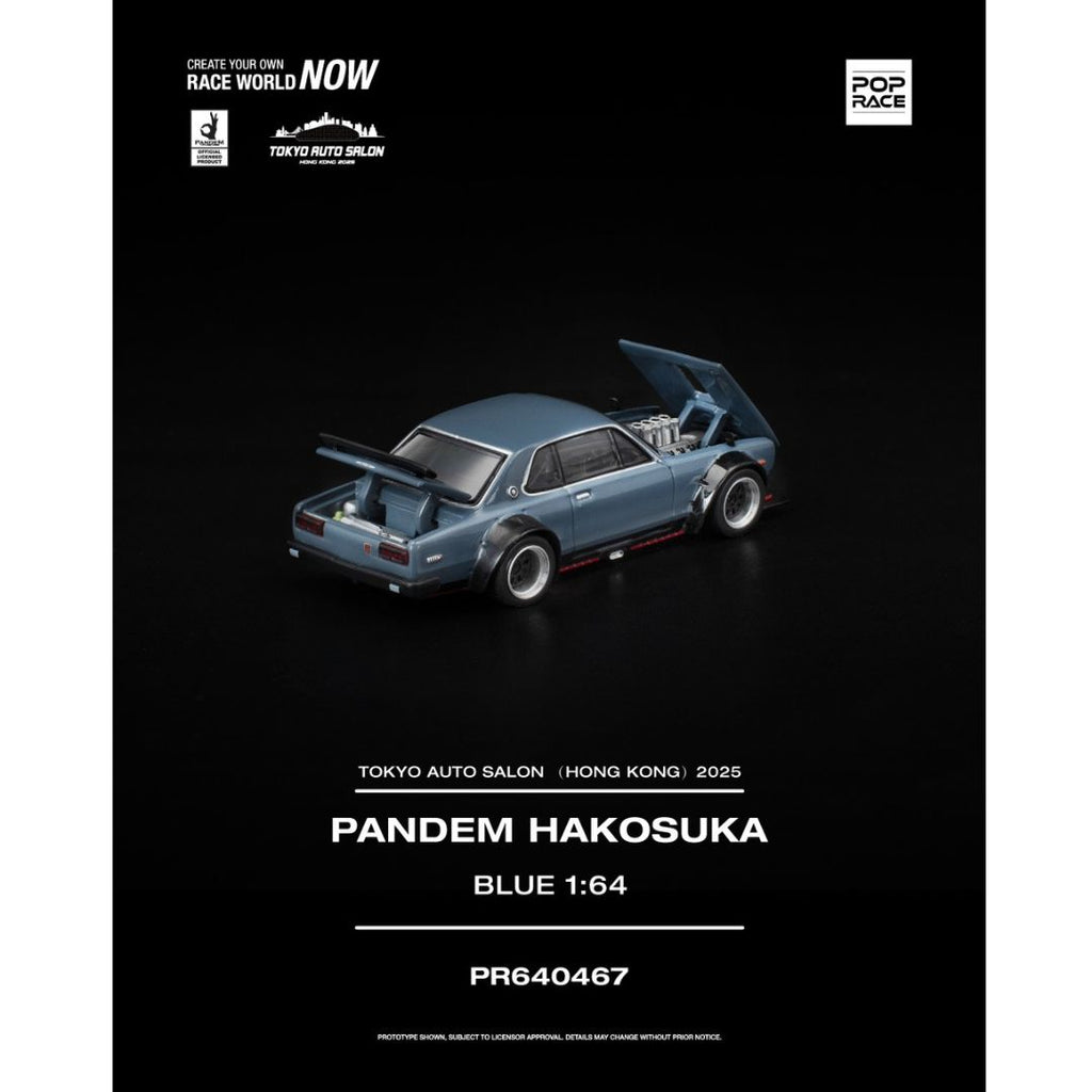 *PRE-ORDER* Pop Race Pandem Hakosuka | 2025 Hong Kong Tokyo Auto Salon