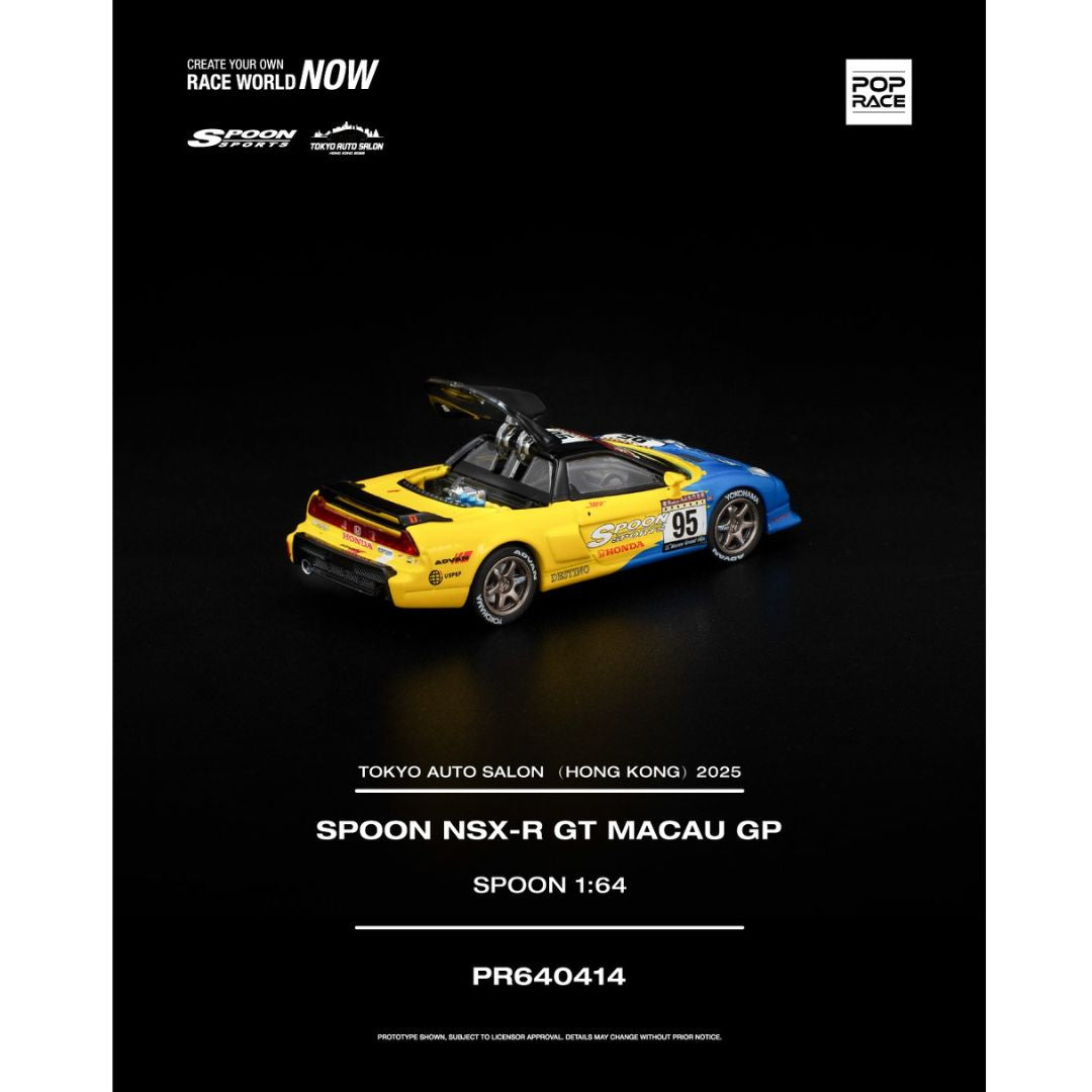 *PRE-ORDER* Pop Race Spoon NSX-R GT Macau GP | 2025 Hong Kong Tokyo Auto Salon