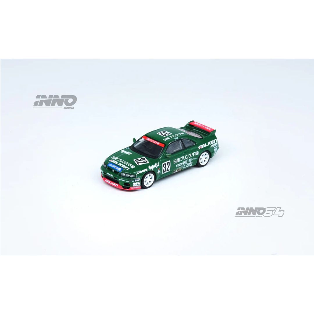 *EN CAMINO* Inno64 Nissan Skyline GT-R R33 #32 Prince Chiba Falken N1 Super Endurance Series 1996