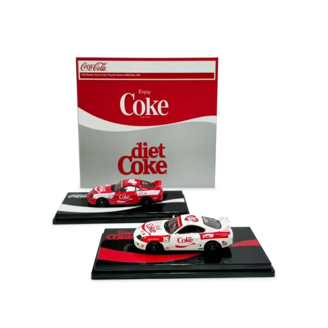 *EN CAMINO* Inno64 x DPLS Coke Toyota Supra Boxset Hong Kong ToyCar Salon 2025