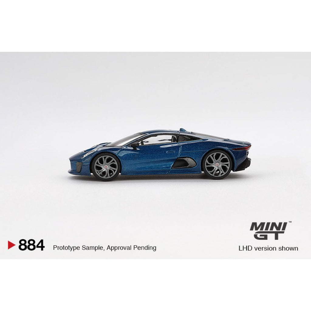 Mini GT Jaguar C-X75 Blue - 884