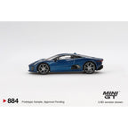 Mini GT Jaguar C-X75 Blue - 884