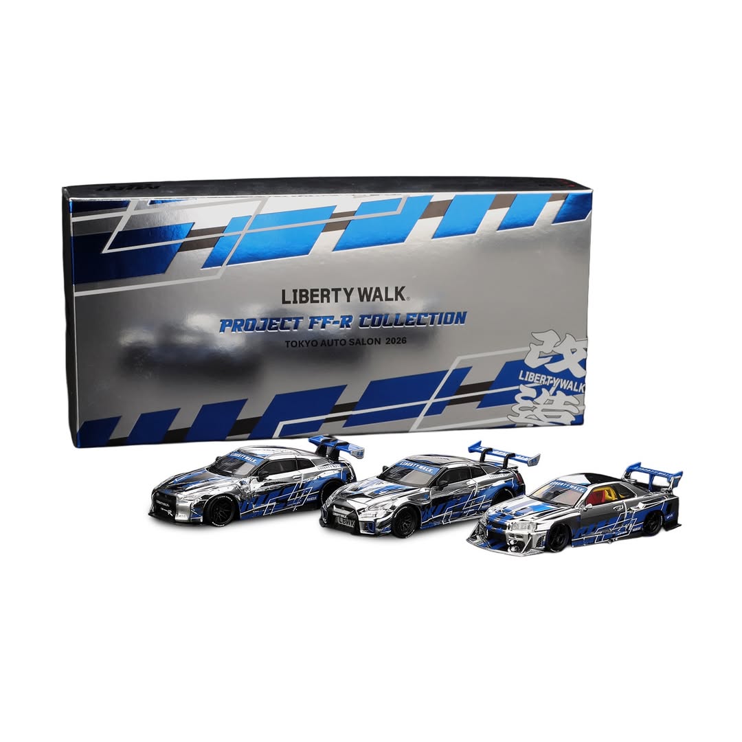 PRE-ORDER* Mini GT Project FF-R Collection 3 car Set | 2026 Tokyo Aut