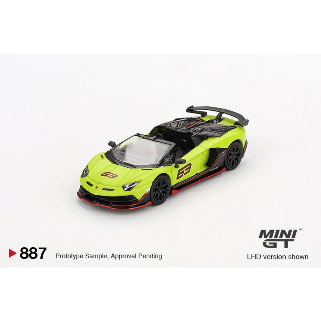 Mini GT Lamborghini Aventador SVJ 63 Roadster - 887