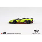 Mini GT Lamborghini Aventador SVJ 63 Roadster - 887