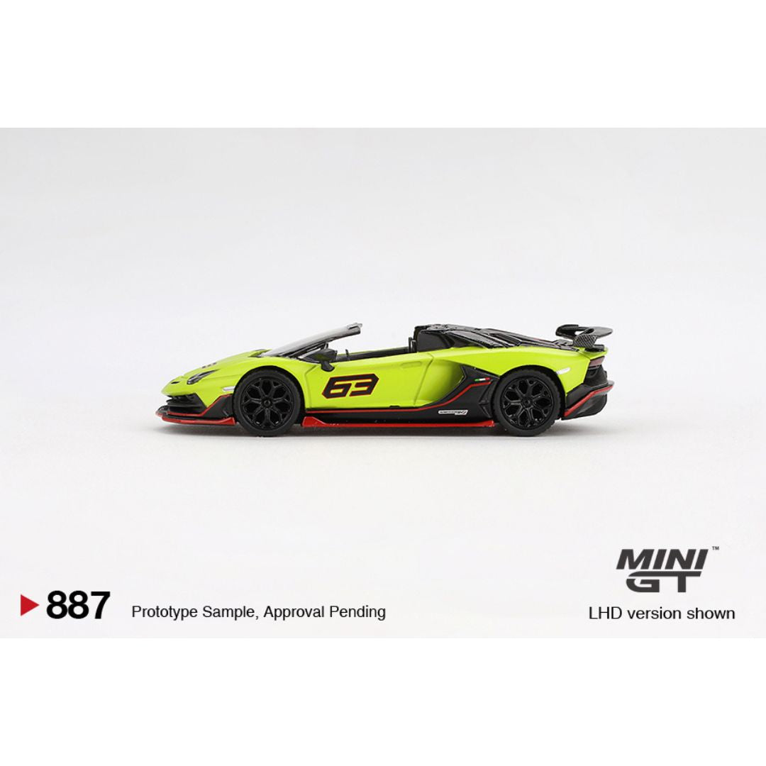 Mini GT Lamborghini Aventador SVJ 63 Roadster - 887
