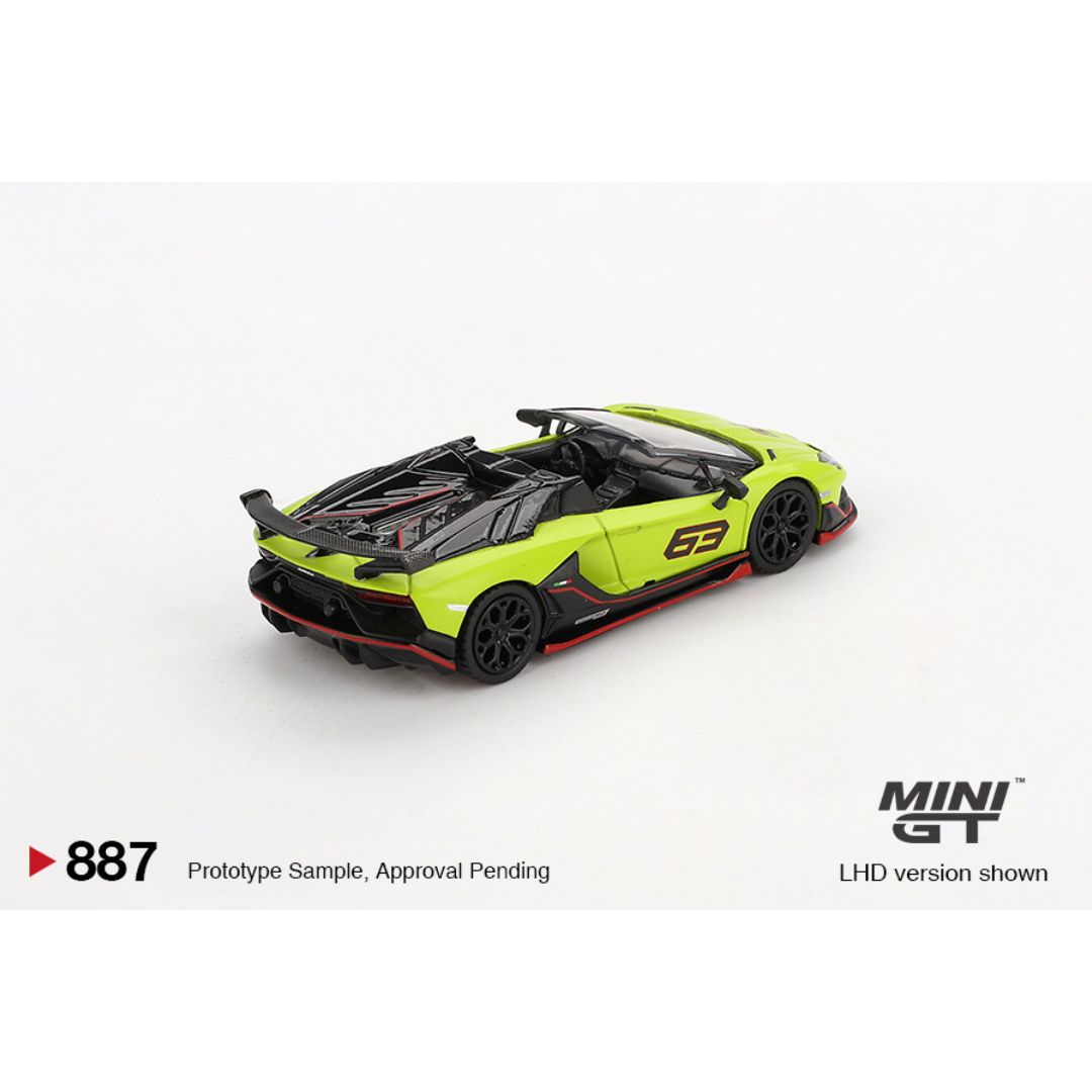 Mini GT Lamborghini Aventador SVJ 63 Roadster - 887