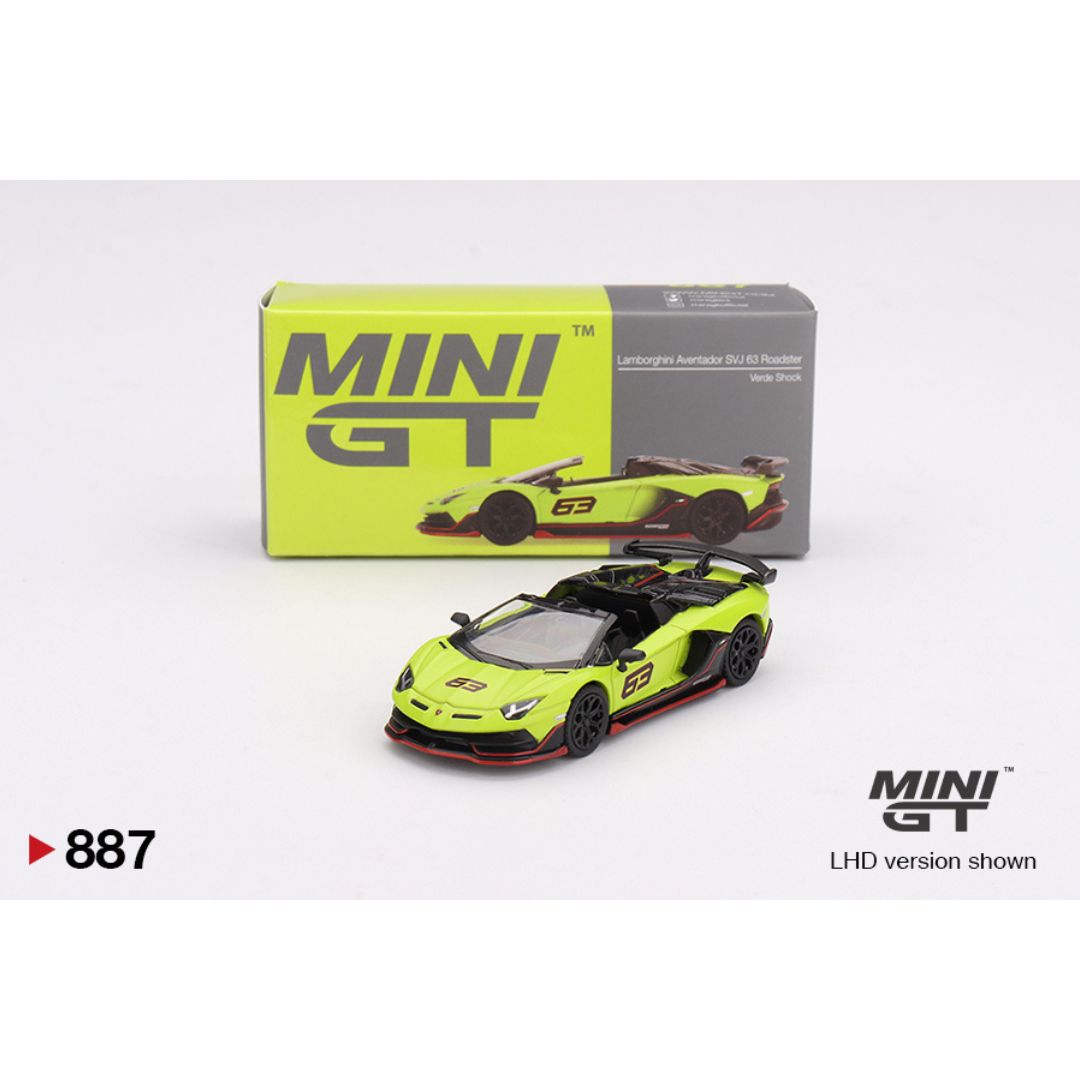 Mini GT Lamborghini Aventador SVJ 63 Roadster - 887