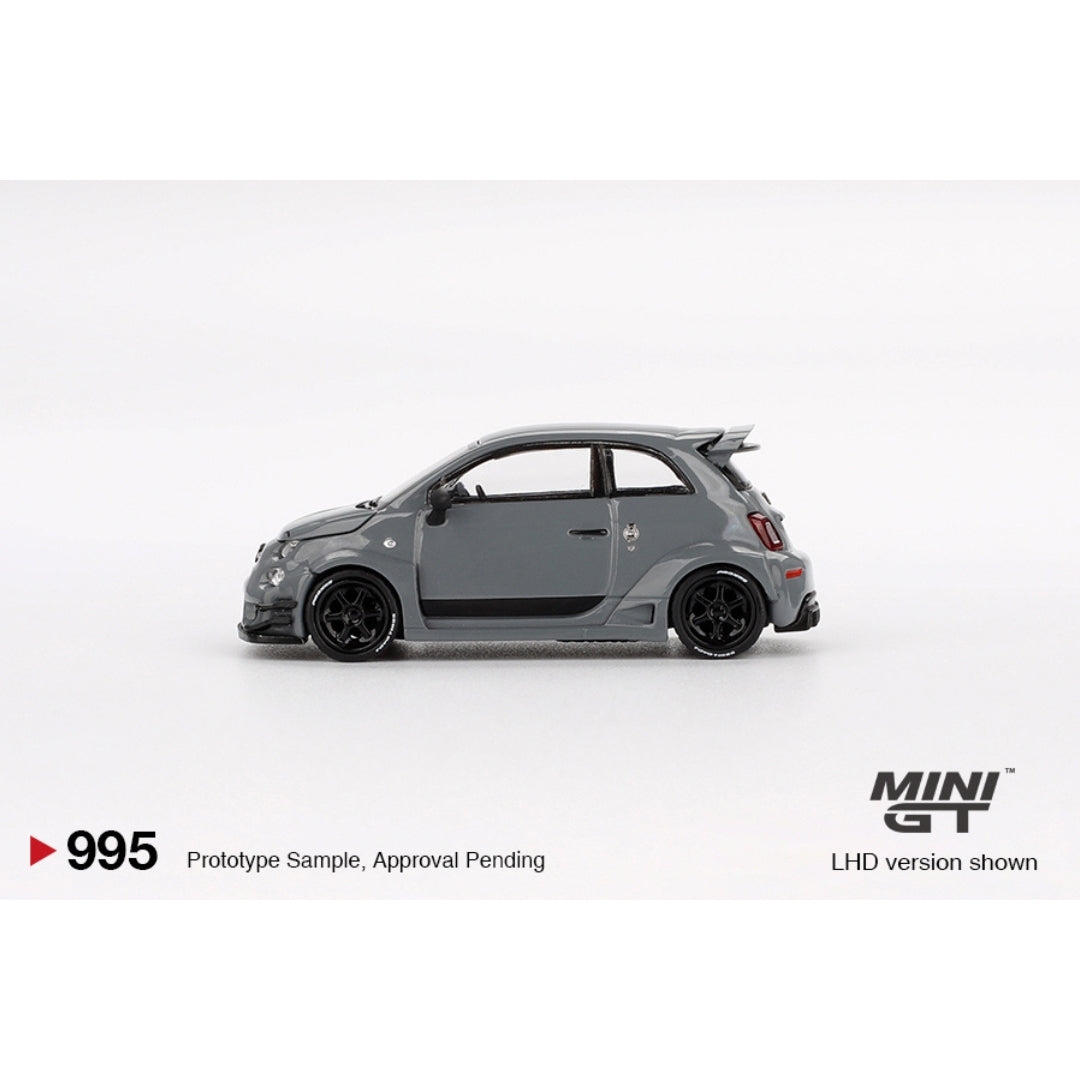 Mini GT Abarth 595 LB-WORKS x Abas Works Grey - 995
