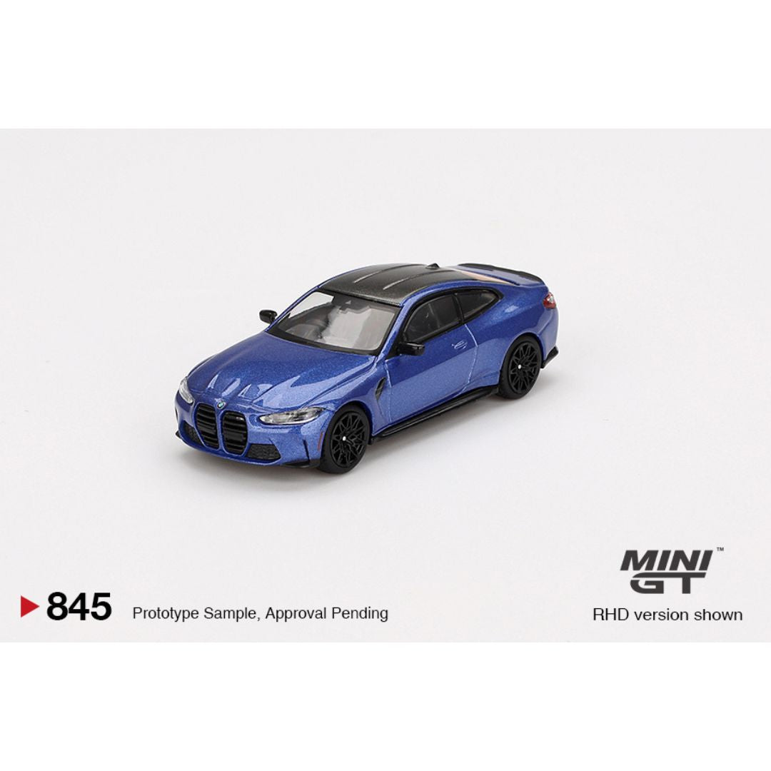Mini GT BMW M4 Competition (G82) Portimao Blue - 845