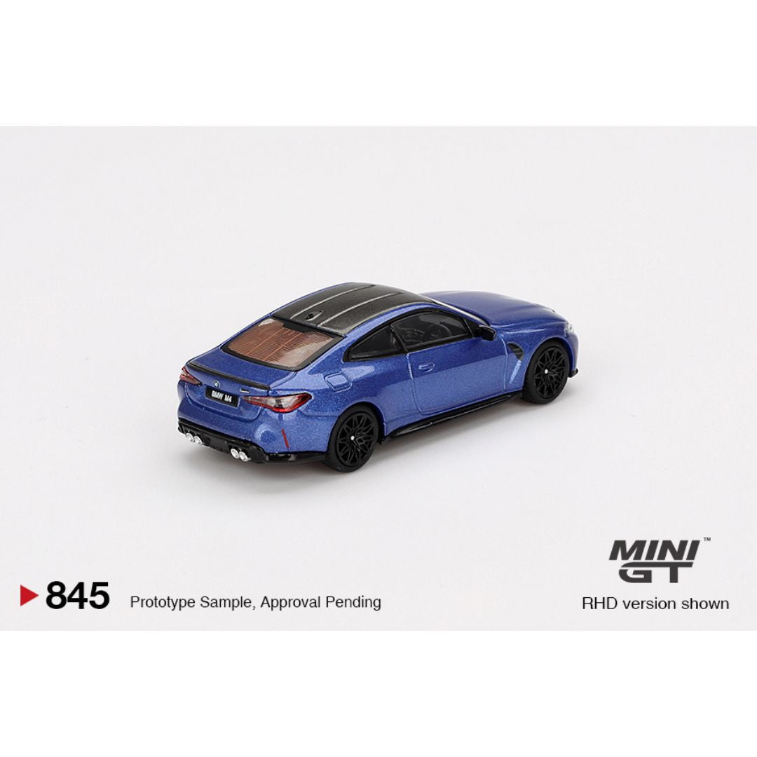 Mini GT BMW M4 Competition (G82) Portimao Blue - 845