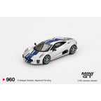 Mini GT Jaguar C-X75 Silver - 960