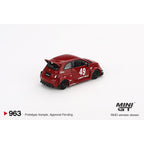 *EN CAMINO* Mini GT LB-WORKS x Abas Works ABARTH 595 Red - 963