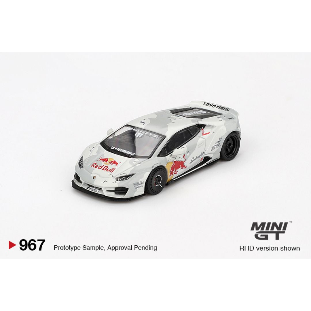 *EN CAMINO* Mini GT Lamborghini Huracan LB★WORKS ver. 2 Mad Mike NIMBUL - 967