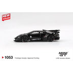 Mini GT Lamborghini LB-Silhouette WORKS MURCIELAGO GT Evo Black - 1053