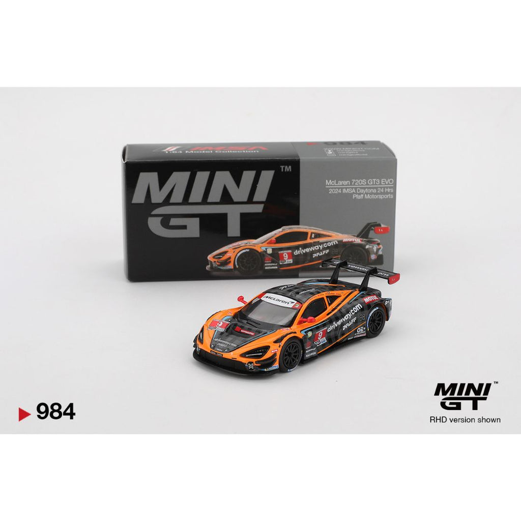 Mini GT McLaren 720S GT3 Evo Pfaff Motorsports 2024 IMSA Daytona 24 Hrs - 984