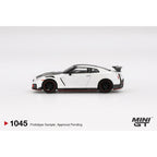 Mini GT Nissan GT-R Nismo 2024 Brilliant White Pearl  - 1045