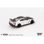 Mini GT Nissan GT-R Nismo 2024 Brilliant White Pearl  - 1045