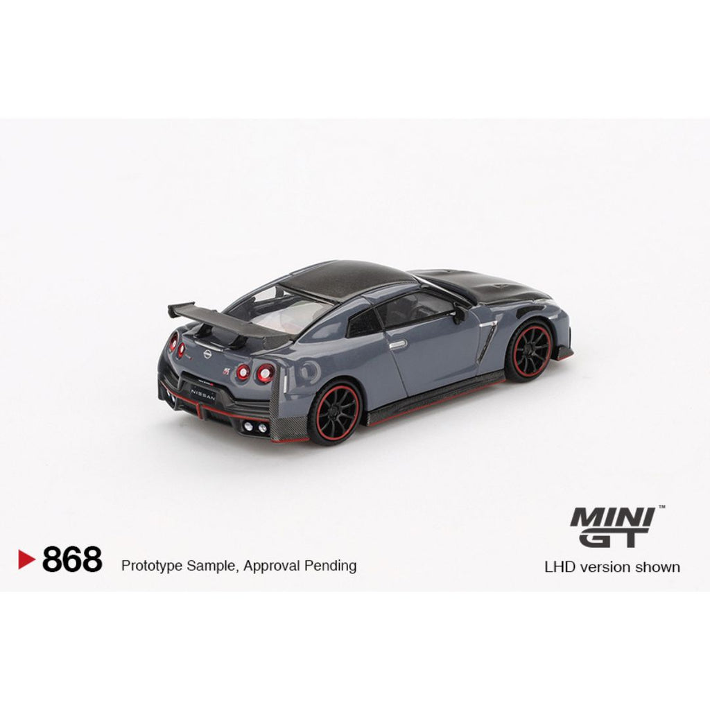Mini GT Nissan GT-R Nismo 2024 NISMO Stealth Gray - 868