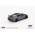Mini GT Nissan GT-R Nismo 2024 NISMO Stealth Gray - 868