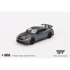 Mini GT Nissan GT-R Nismo 2024 NISMO Stealth Gray - 868