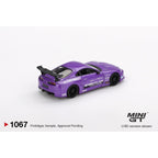 Mini GT Toyota Supra (A80) Top Secret GT-300 Top Secret Purple - 1067