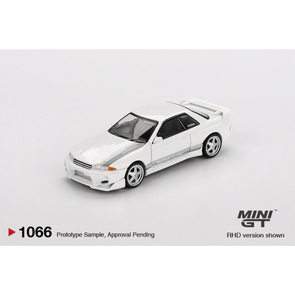 Mini GT Nissan Skyline GT-R (R32) VeilSide Combat C-I White - 1066