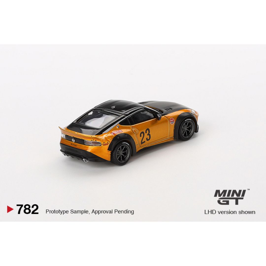 Mini GT Nissan Z LB★NATION WORKS LB Gold - 782