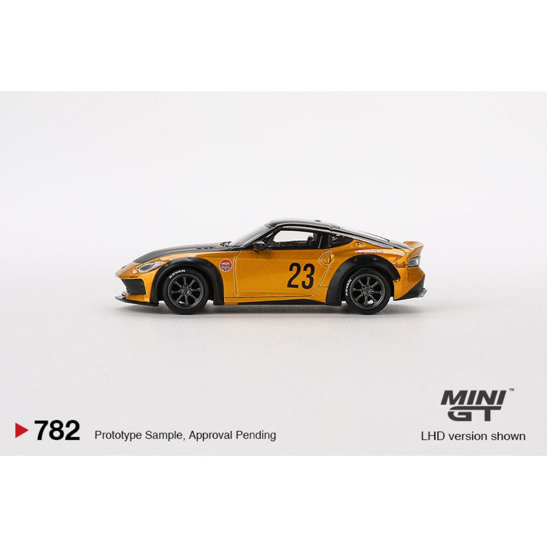 Mini GT Nissan Z LB★NATION WORKS LB Gold - 782