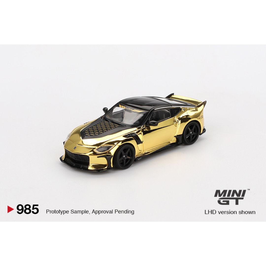 MINI GT 日産 Z VeilSide FFZ400 Gold Chrome MINIGT In Stock 985 1
