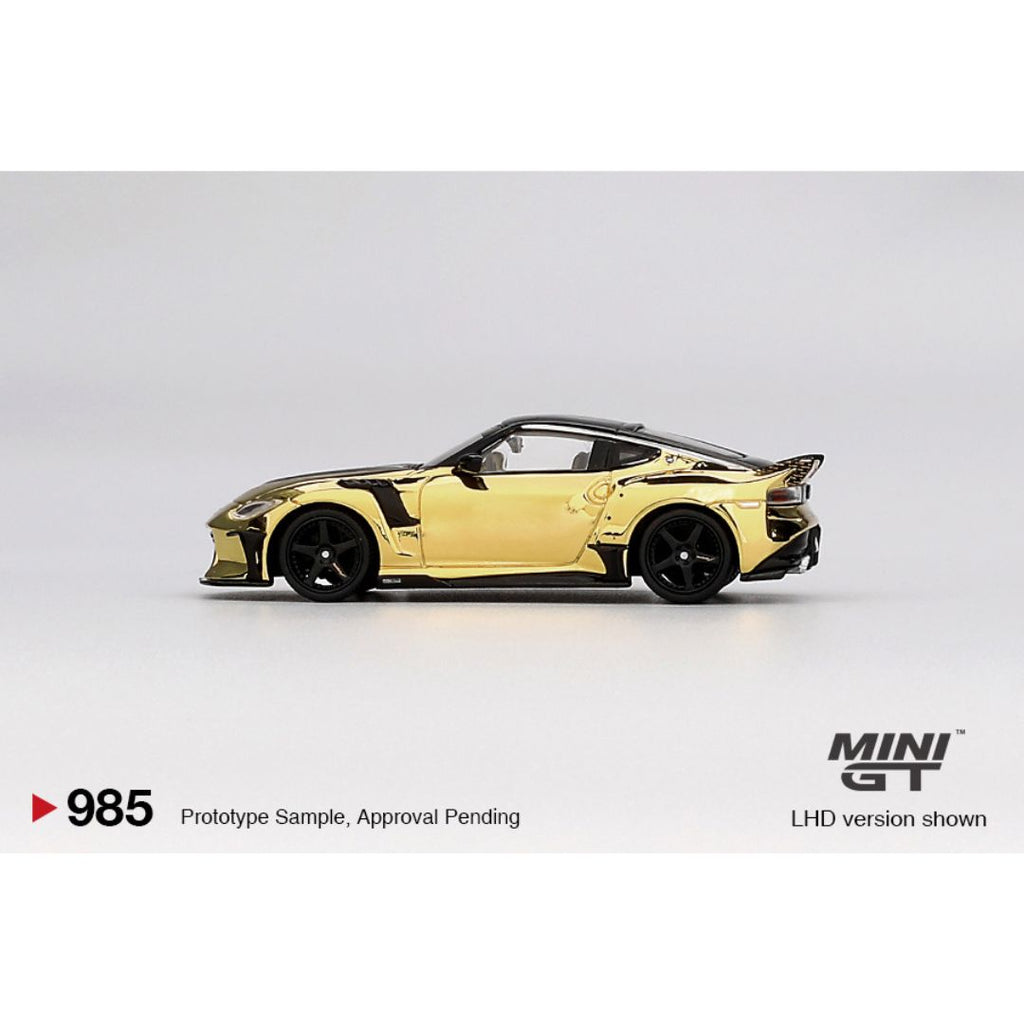 Mini GT Nissan Z VeilSide FFZ400 Gold Chrome - 985