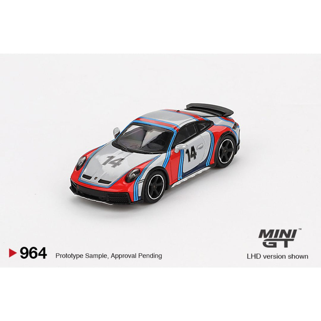 Mini GT Porsche 911 Dakar Ice Grey Metallic "Rally 1978" - 964