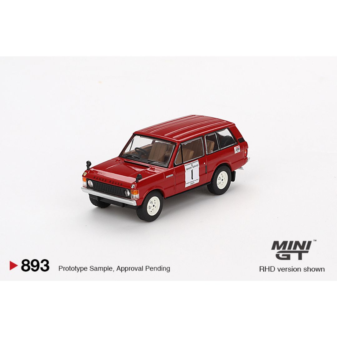 Mini GT Range Rover 1971 International Hillrally Winner - 893