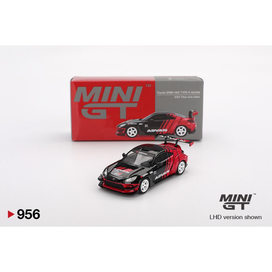 Mini GT Toyota GR86 HKS TYPE R ADVAN 2022 Tokyo Auto Salon - 956